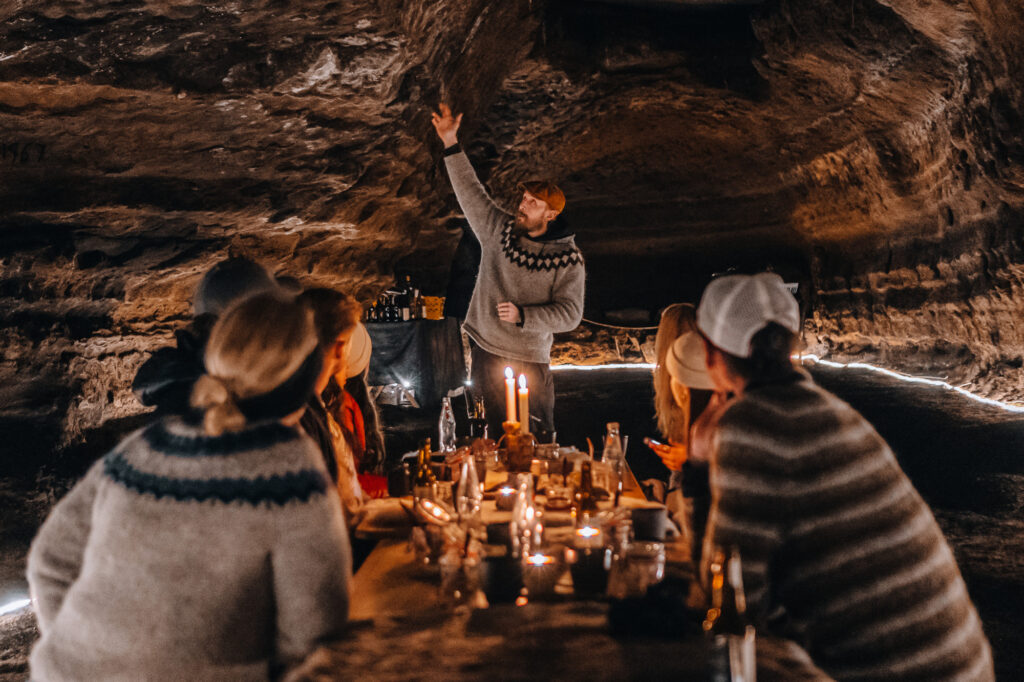 You Can Dine Like a Viking Inside One of Iceland's Oldest Caves